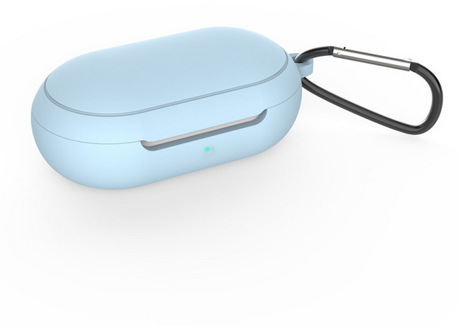 구디푸디 갤럭시 버즈 플러스 실리콘 케이스, 스카이, 1개