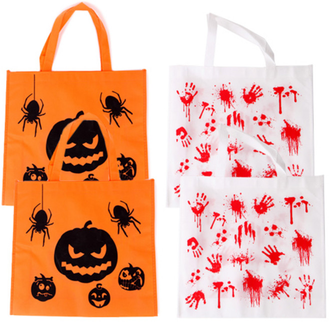 파티해 할로윈 에코백 2종 세트, 호박 + 블러디, 2세트