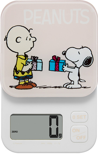드레텍 스누피 주방저울, 1kg, 핑크, KS-622