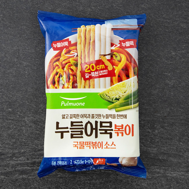 풀무원 누들어묵볶이 2인세트, 1세트, 423.5g