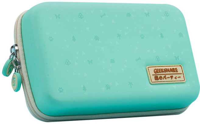 닌텐도 스위치 동숲 썸머파티 스위치버전 휴대용 파우치, 1개