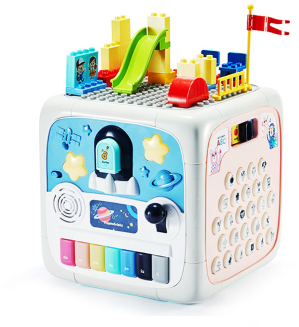 하베브릭스 말문이 트이는 언어발달놀이 빅에듀큐브, 혼합색상, 1개