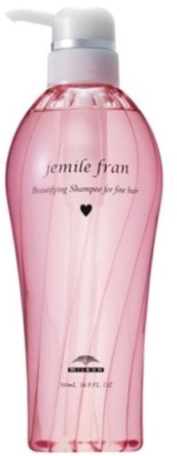 밀본 제밀 프란 하트 가는모 샴푸, 1개, 500ml