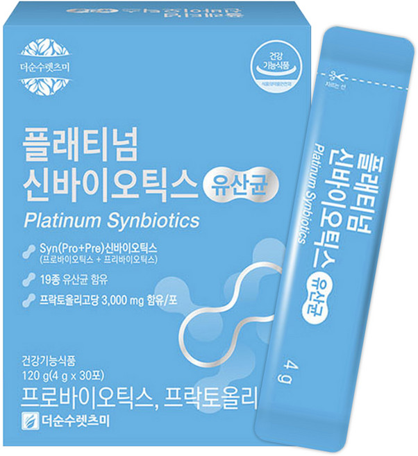 더순수렛츠미 플래티넘 포스트 신바이오틱스 유산균, 120g, 1개