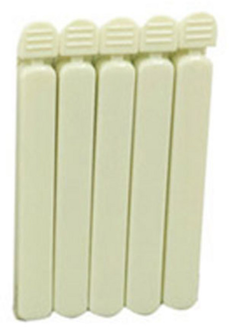 이놀 다용도 밀폐집게, 연두, 5개