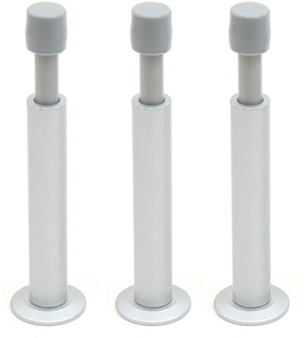 슬림 스프링 도어스토퍼 실버, 3개