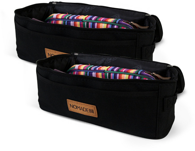노마드 더블랙 멀티 툴 파우치, 블랙, 2개