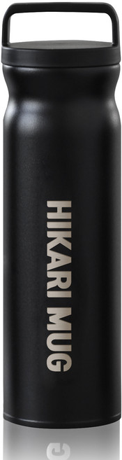 HiKaRi 스텐 대용량 진공 보온보냉병, 블랙, 720ml, 1개