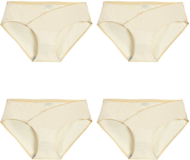 마켓에이 로우 코튼 심리스 임산부 팬티 4p