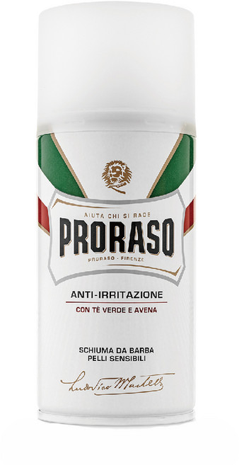 프로라소 쉐이빙 폼 센서티브 그린티, 300ml, 1개