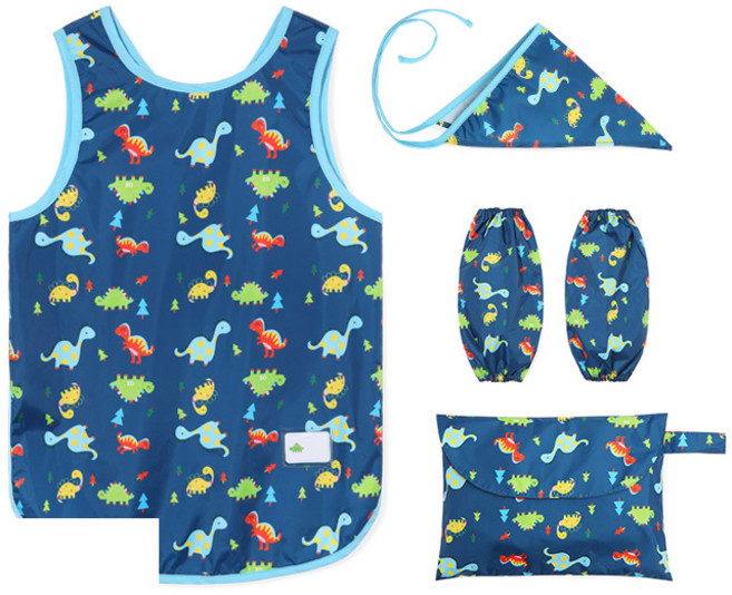 오즈키즈 남아용 공룡놀이 앞치마 세트