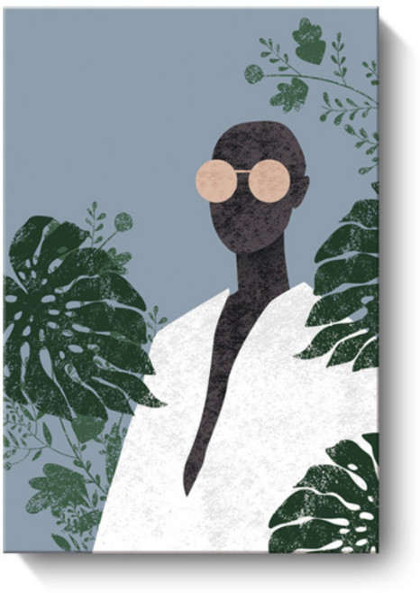 GUNU 홈 장식 인테리어 그림 선글라스 쓴 여인 1p