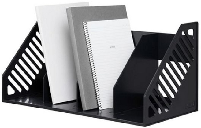 시스맥스 책꽂이 4단, DARK GRAY