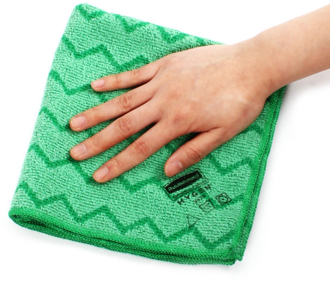 러머베이드 초극세사 손걸레 녹색 Q620, 1개
