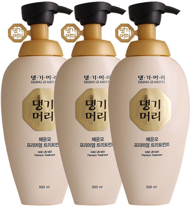 댕기머리 해운모 헤어트리트먼트, 3개