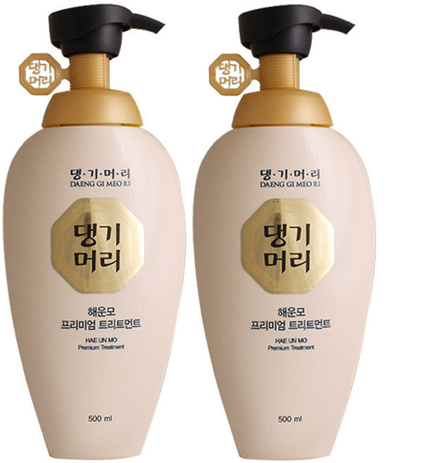 댕기머리 해운모 헤어트리트먼트, 2개