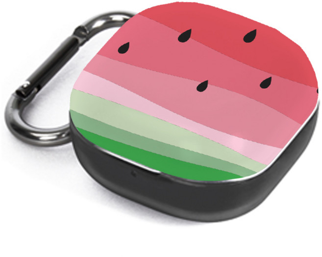 누아트 버즈라이브/버즈프로/버즈2 디자인 하드케이스, 그라데이션수박