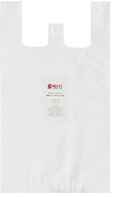 에스디 A급마트용봉투 백색, 12L, 100개