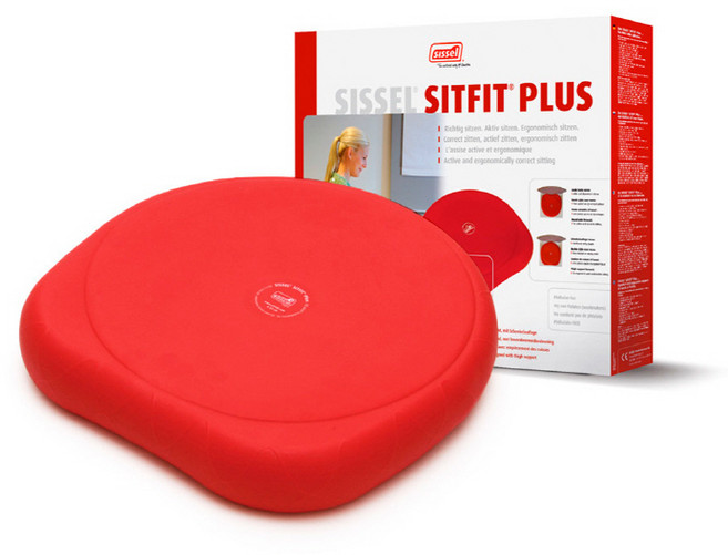 시셀 싯핏플러스 밸런스방석, 레드