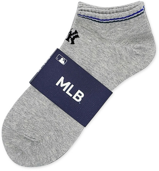 MLB 男士 Ringle 運動休閒襪 5雙 MLB2802GY