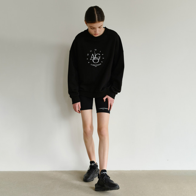 1159스튜디오 여성용 A2 1159 SIGNATURE LOGO BIKER SHORTS