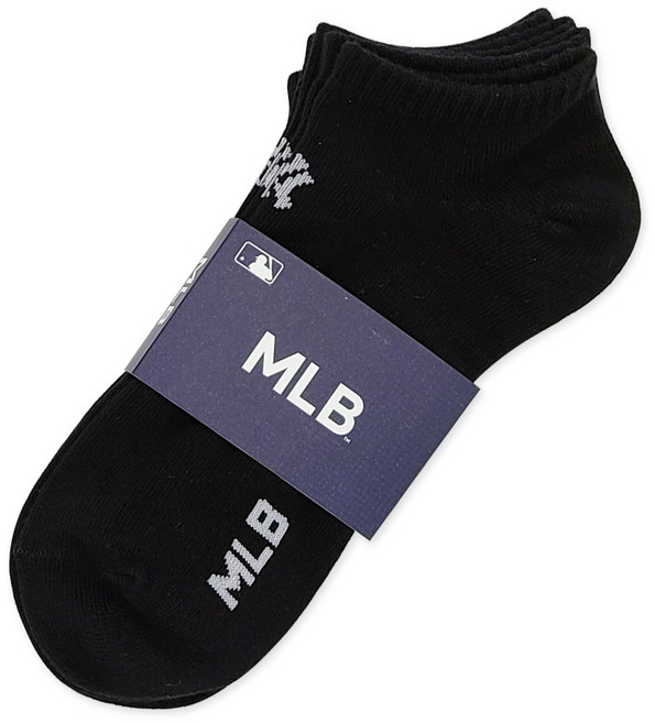 MLB 남성용 바닥로고 스니커즈 5족 MLB2902BK