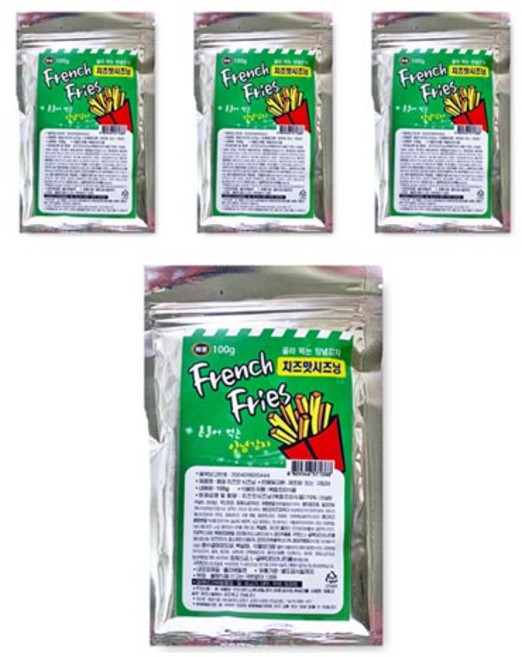 해광 양념 감자 치즈맛 시즈닝 가루, 100g, 4개