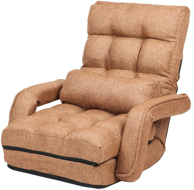 도리퍼니처 티암 좌식의자, 브라운, 1개