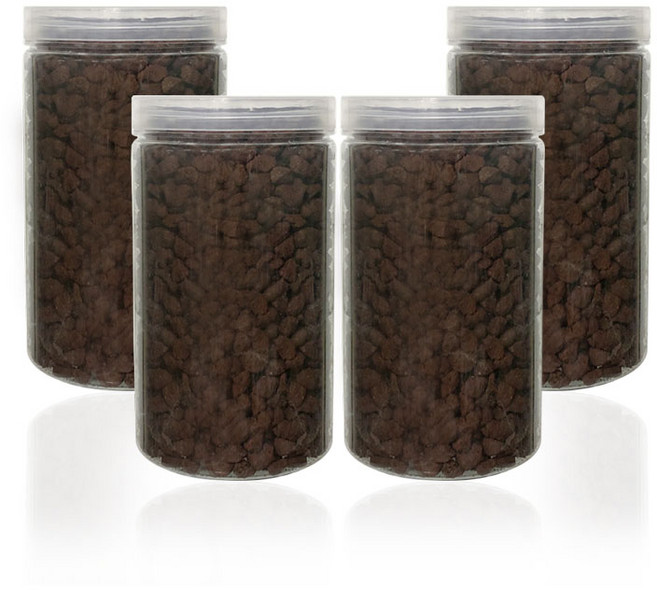 Samho Glass 裝飾用紅火山石 2號 900g, 4個