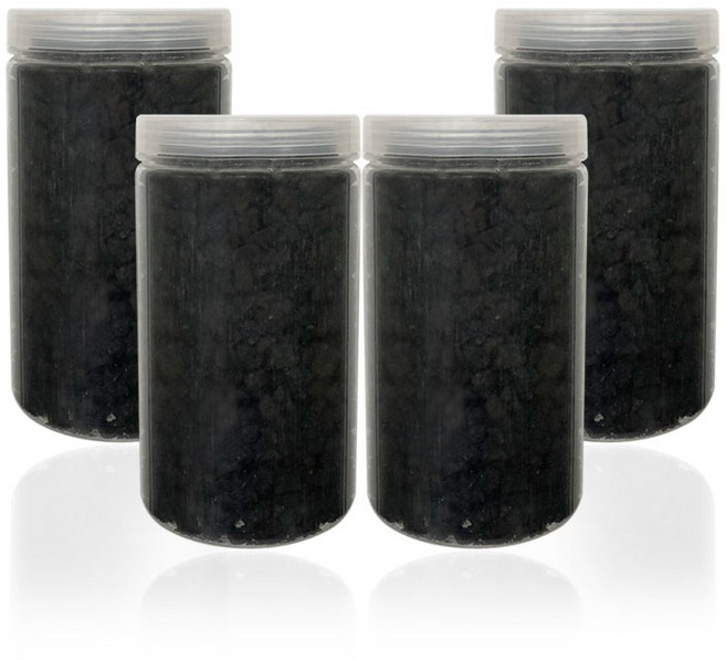 三湖玻璃 裝飾黑火山石 2號 600g, 4個