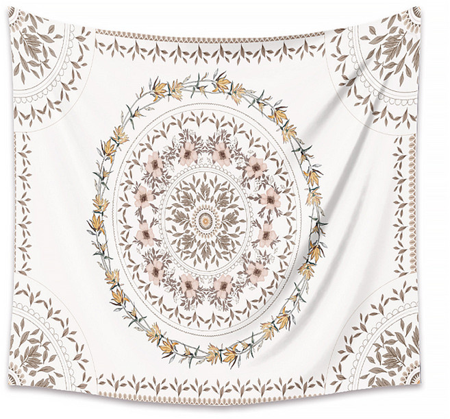 마켓A 플라워 문양패턴 태피스트리, TYPE13