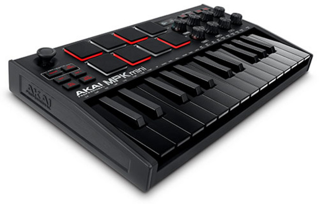 아카이 MPK Mini USB 마스터 키보드, MK3, Black, 1개