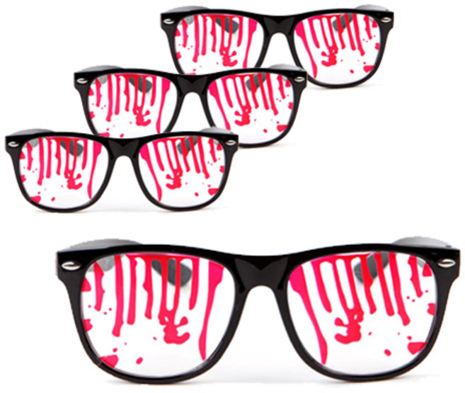 피묻은 안경, 혼합색상, 4개