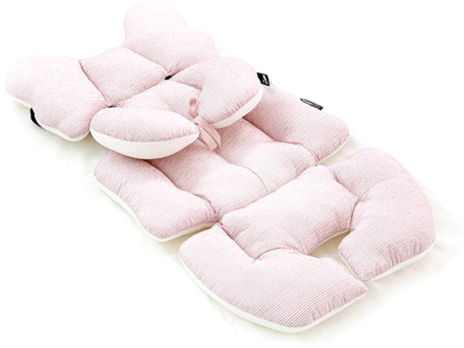 에시앙 클래식 유모차시트 라이너 + 목쿠션, 인디핑크, 1개