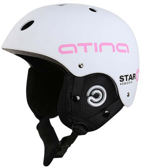 aTIna 高級滑板安全帽 ATH-S802, 白色
