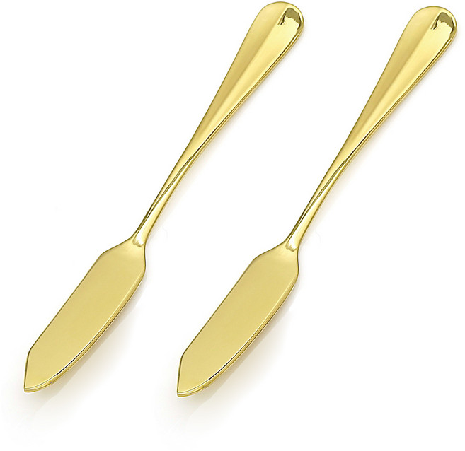 국산 이프 버터나이프, 골드, 2개