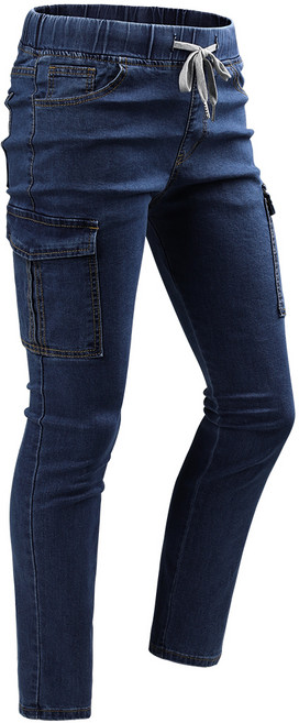 다꾸앙 남성용 탑피온 밴딩 카고 팬츠 9부 스판 일자 청바지 C08K4_pj2227