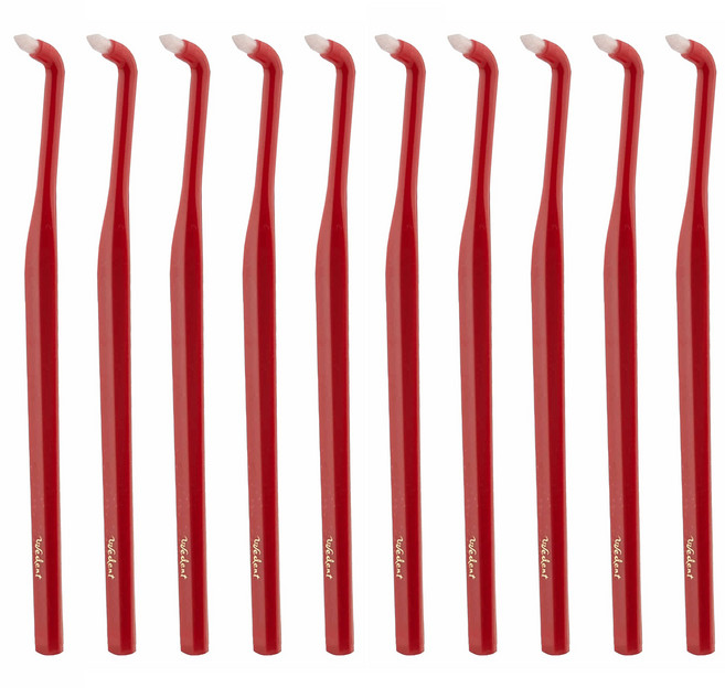 위덴 앤드터프트 어금니 칫솔 일반모 랜덤발송, 10개, 1개입