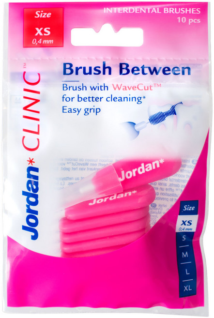 조르단 브러쉬 비트윈 치간칫솔 XS, 10개입, 1개