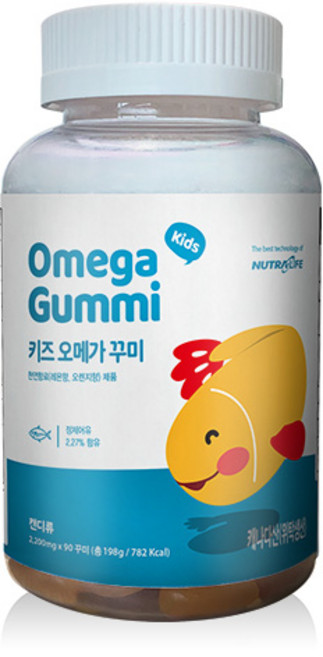 뉴트라라이프 키즈 오메가 꾸미, 198g, 1개