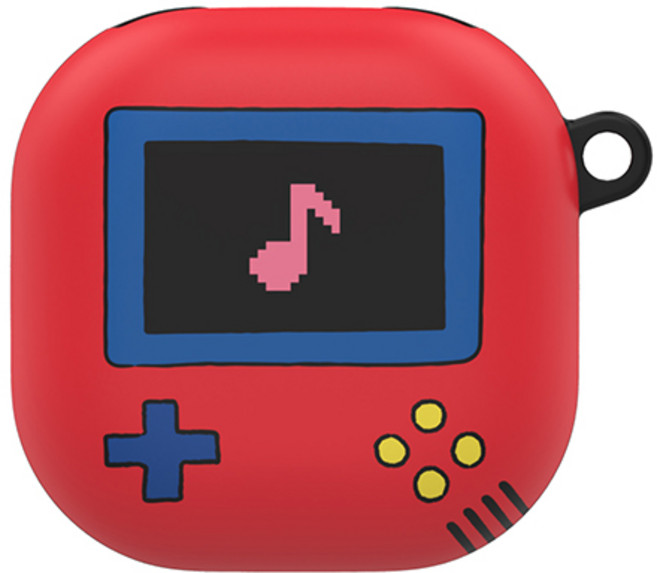 JUST4YOU 게임 갤럭시 버즈 프로 / 라이브 / 버즈2 케이스, 멜로디