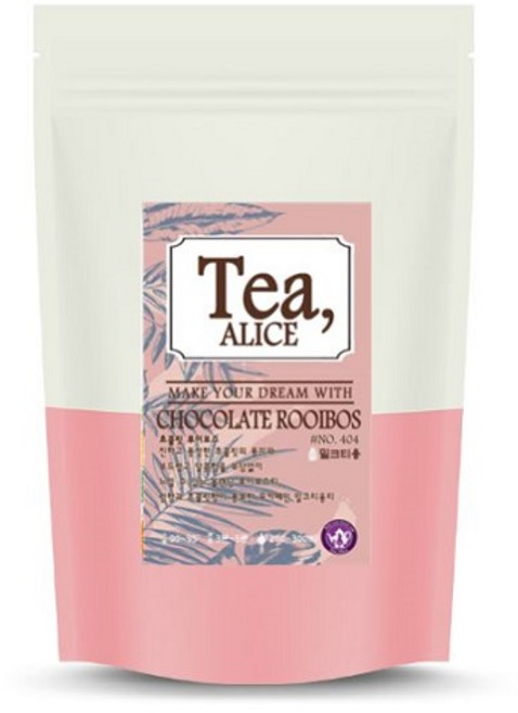 D&B 티엘리스 초콜릿 루이보스 차, 2.5g, 20개입, 1개