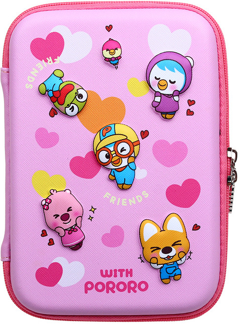 POPO FANCY Pororo EVA 多功能筆袋, Pororo與朋友們, 1個
