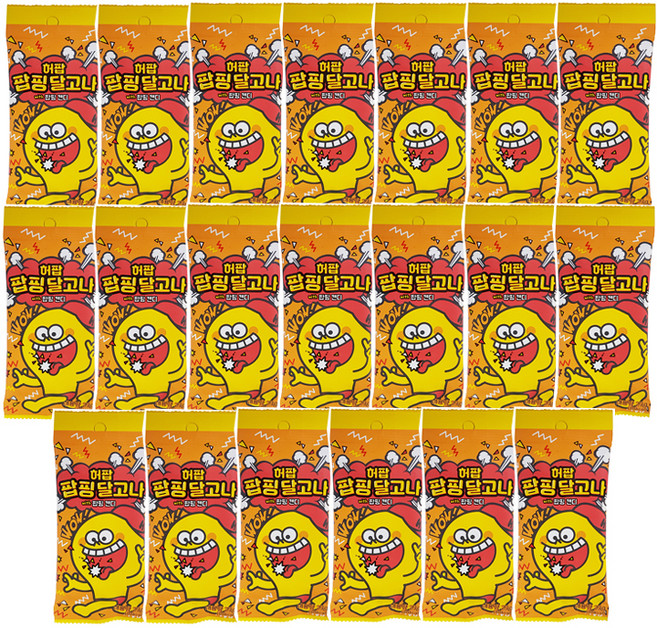 허팝 팝핑 달고나, 23g, 20개