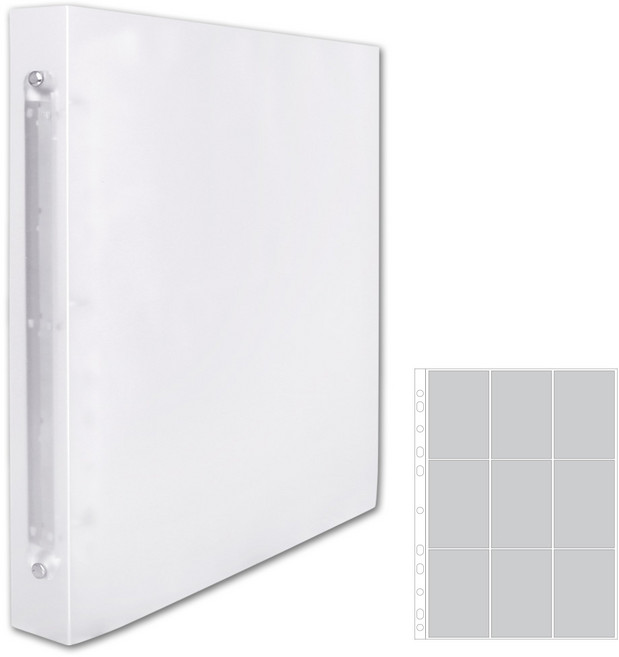 데얼스 포토포켓 베이직 포카바인더 앨범 9포켓, 반투명, 50매