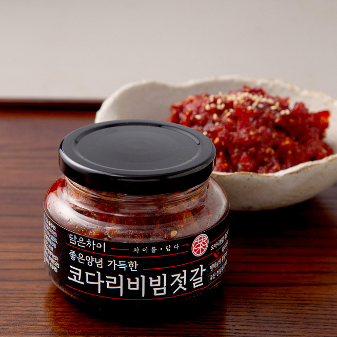 담은차이 좋은양념 가득한 코다리비빔젓갈, 250g, 1개