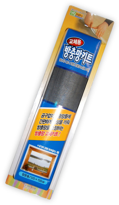 생활더하기 교체용 방충망 시트 + 피팅몰딩 세트 베란다형, 1세트