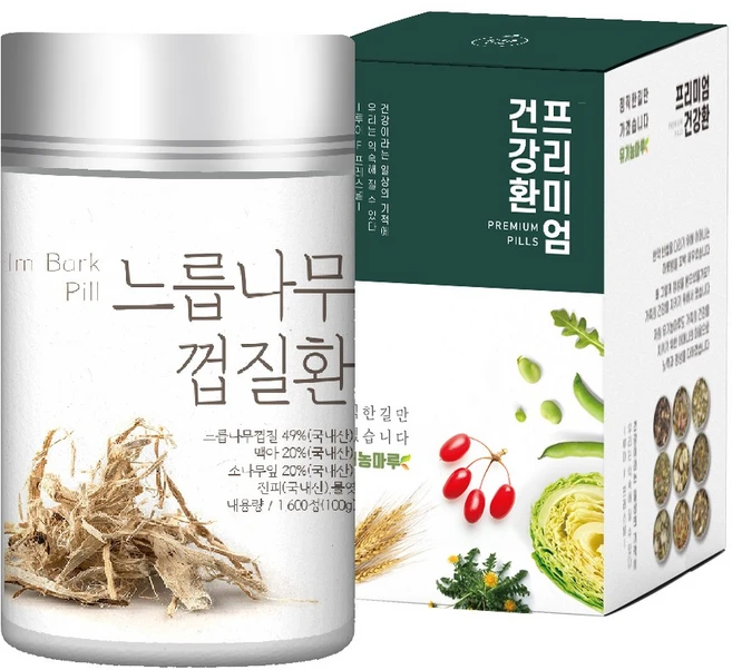 국내산 느릅나무껍질환, 1개, 100g - 쿠팡