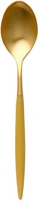 까사무띠 아모르 무광 골드 디저트 스푼, 골드 머스타드, 1개