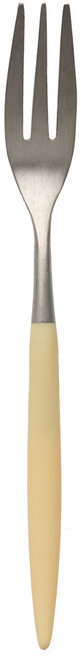 까사무띠 아모르 무광 실버 티 포크, 아이보리, 1개